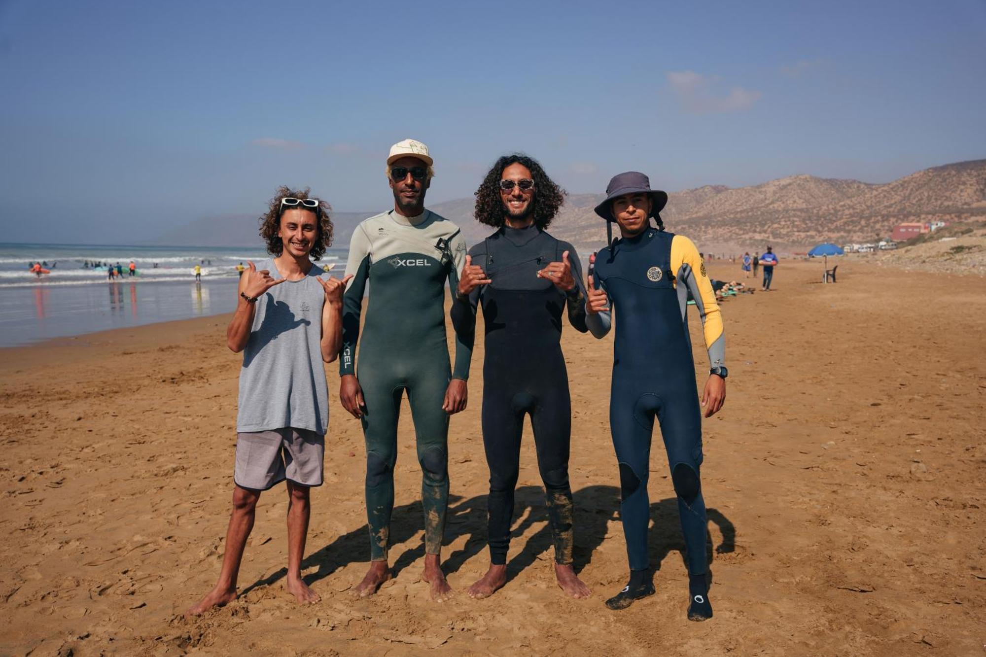 Sable Beach Surf Camp Tamraght Exterior foto